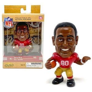Jerry Rice (San Francisco 49ers) NFL Legends Big Shot Ballers 5" Figure